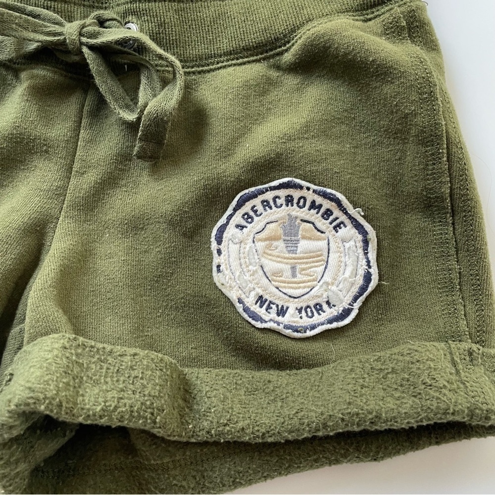 Vintage Abercrombie & Fitch kids Athletic Sweat shorts Y2K 90’s - Picture 2 of 6